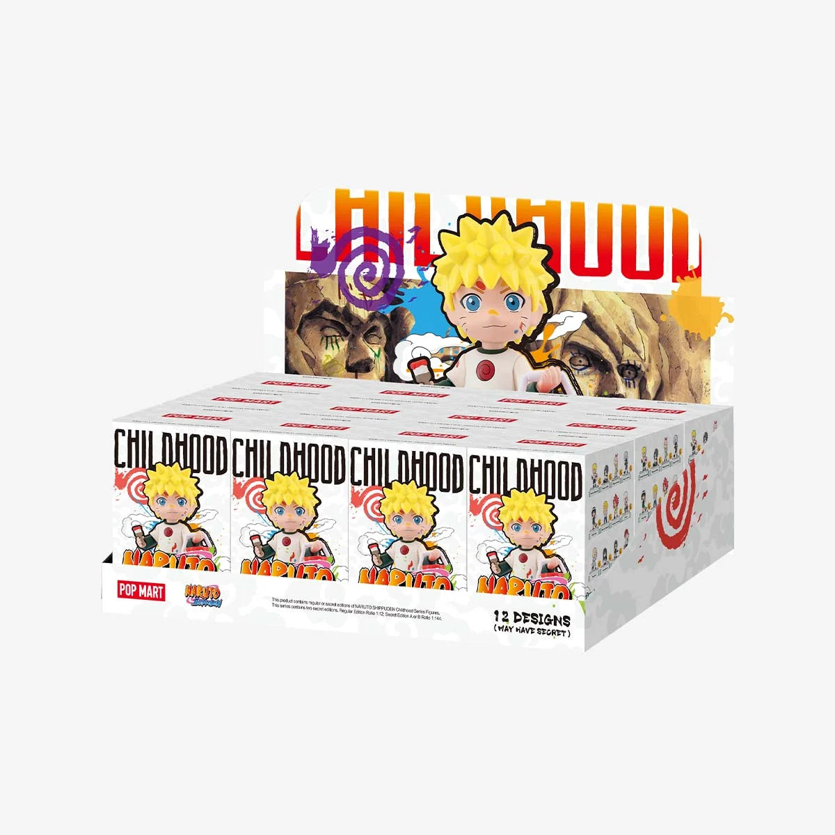 POP MART NARUTO SHIPPUDEN Childhood Series Figures Blind Box