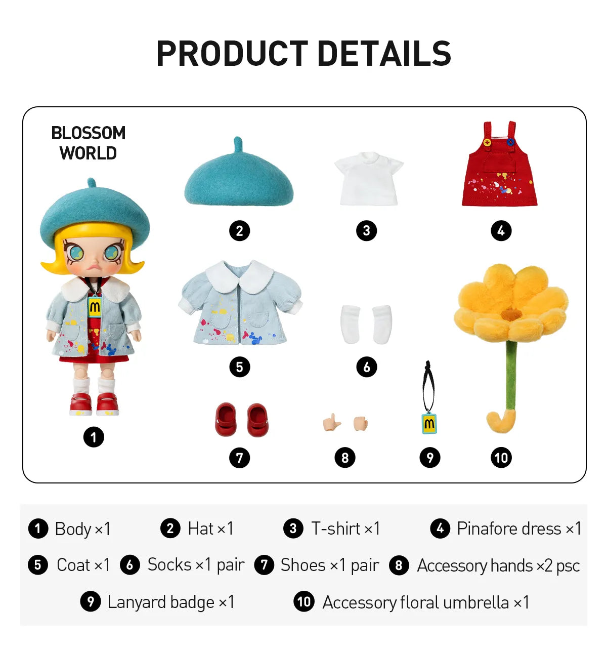 MOLLY 20th Anniversary Series 1/8 Action Figure