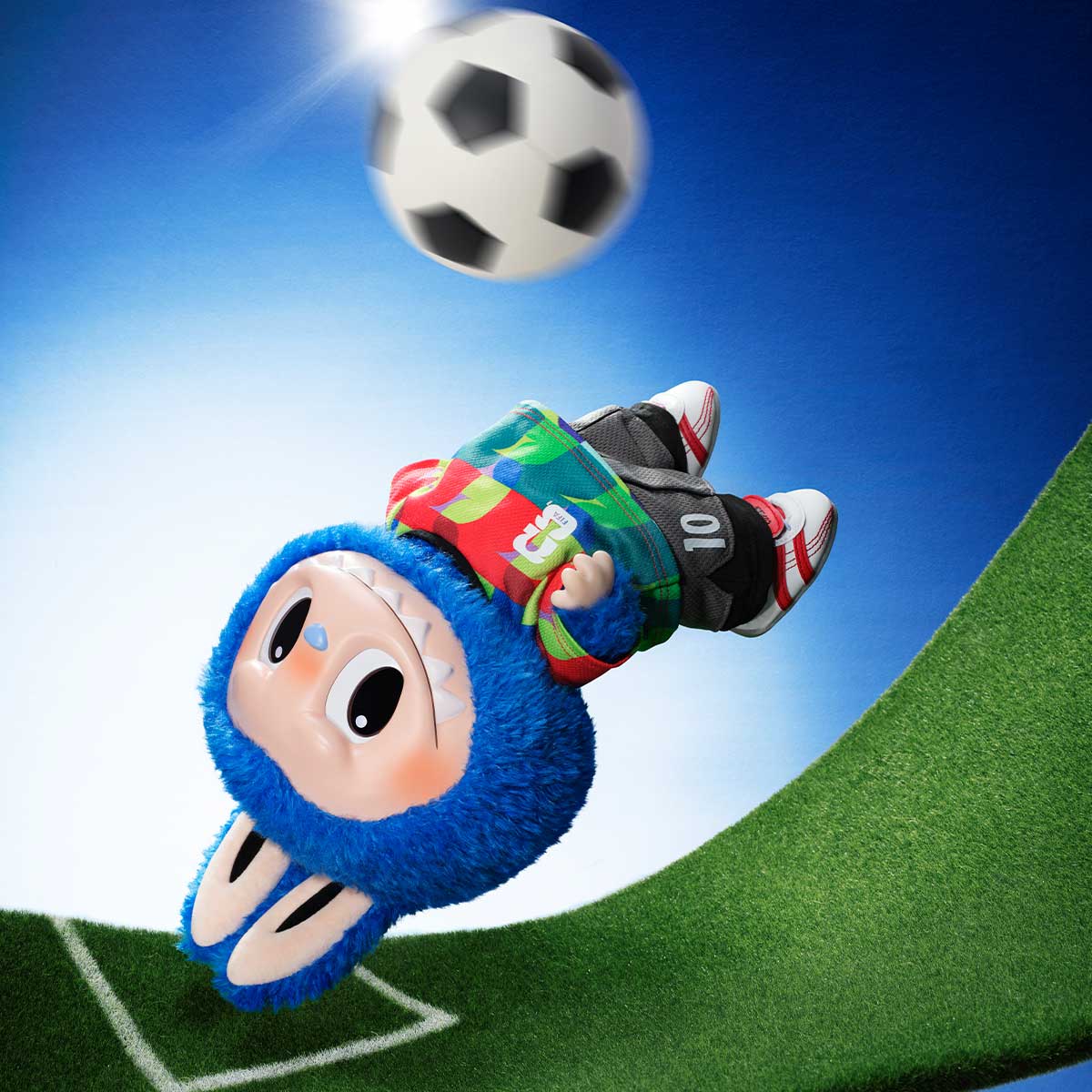 THE MONSTERS × FIFA WORLD CUP 26 Catch The Win Plush Doll