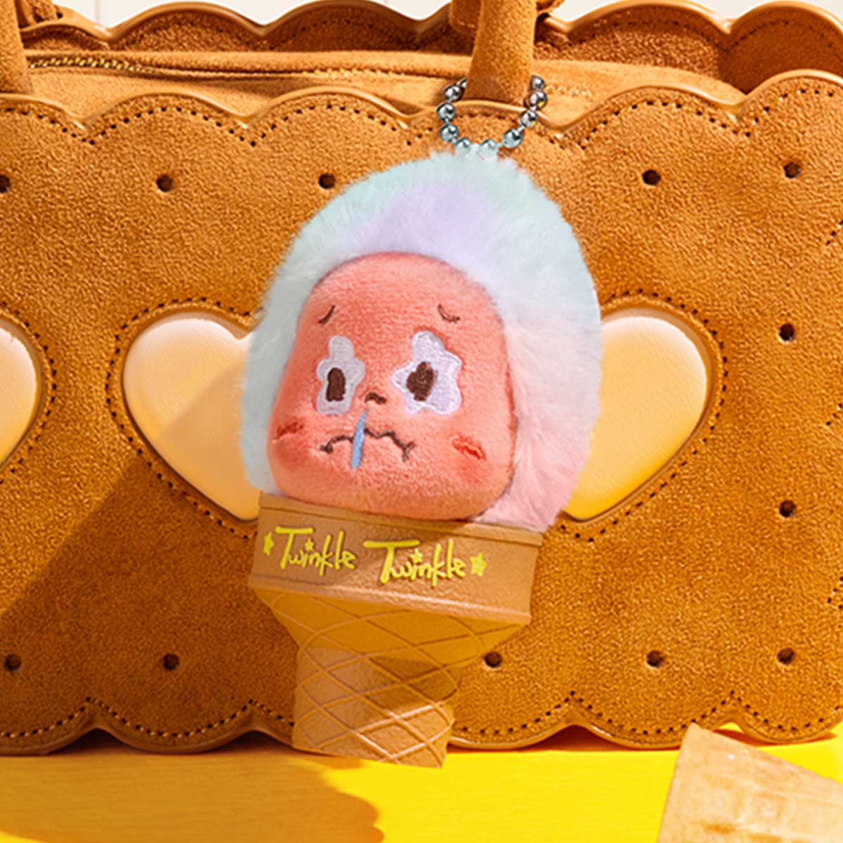 MOON GELATO Series-Ice Cream Plush Pendant Blind Box