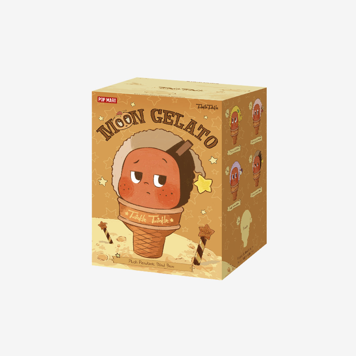 MOON GELATO Series-Ice Cream Plush Pendant Blind Box
