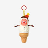 Snowman Gelato Plush Pendant