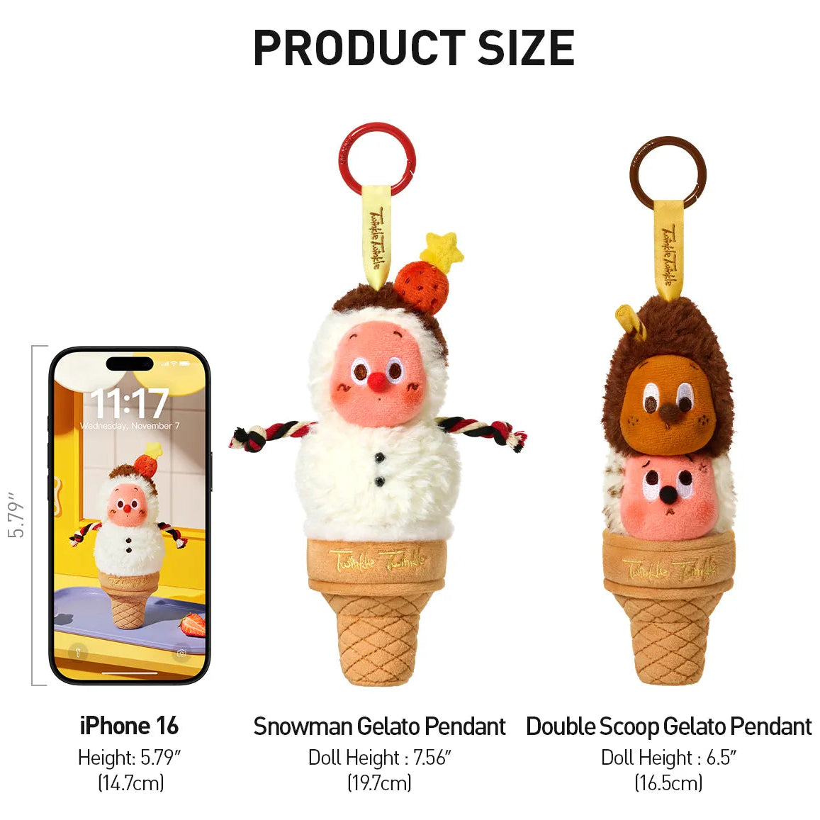 TWINKLE TWINKLE MOON GELATO Series – Gelato Pendant