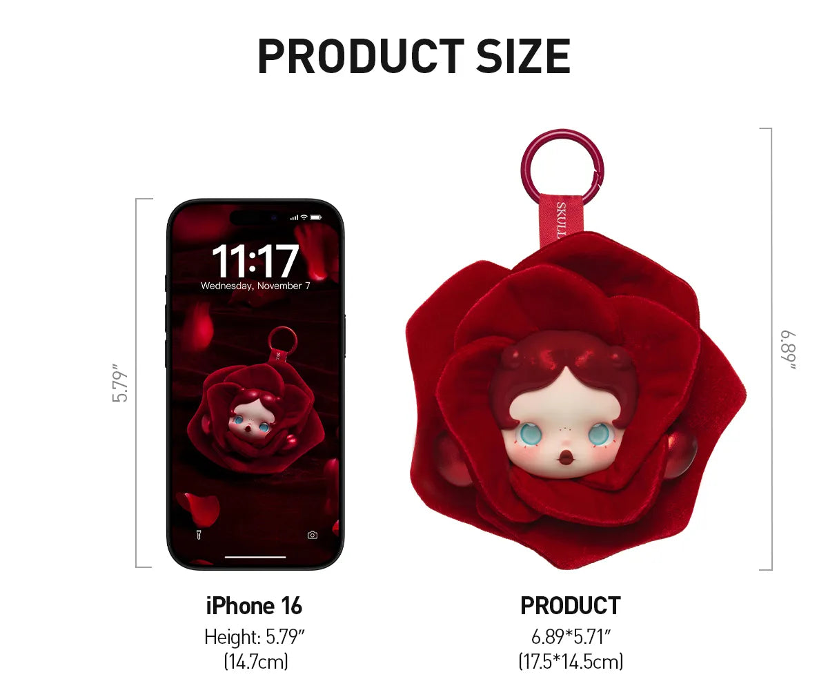 SKULLPANDA Petals in Four Acts Series Earphone Bag