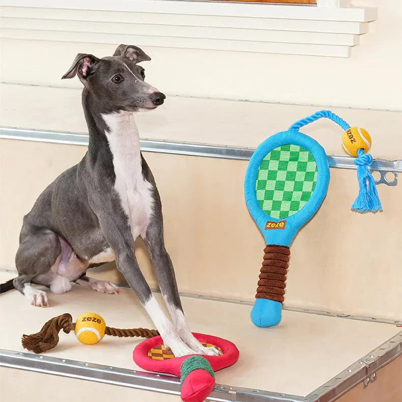 Tennis Racket Rope Dog Toy