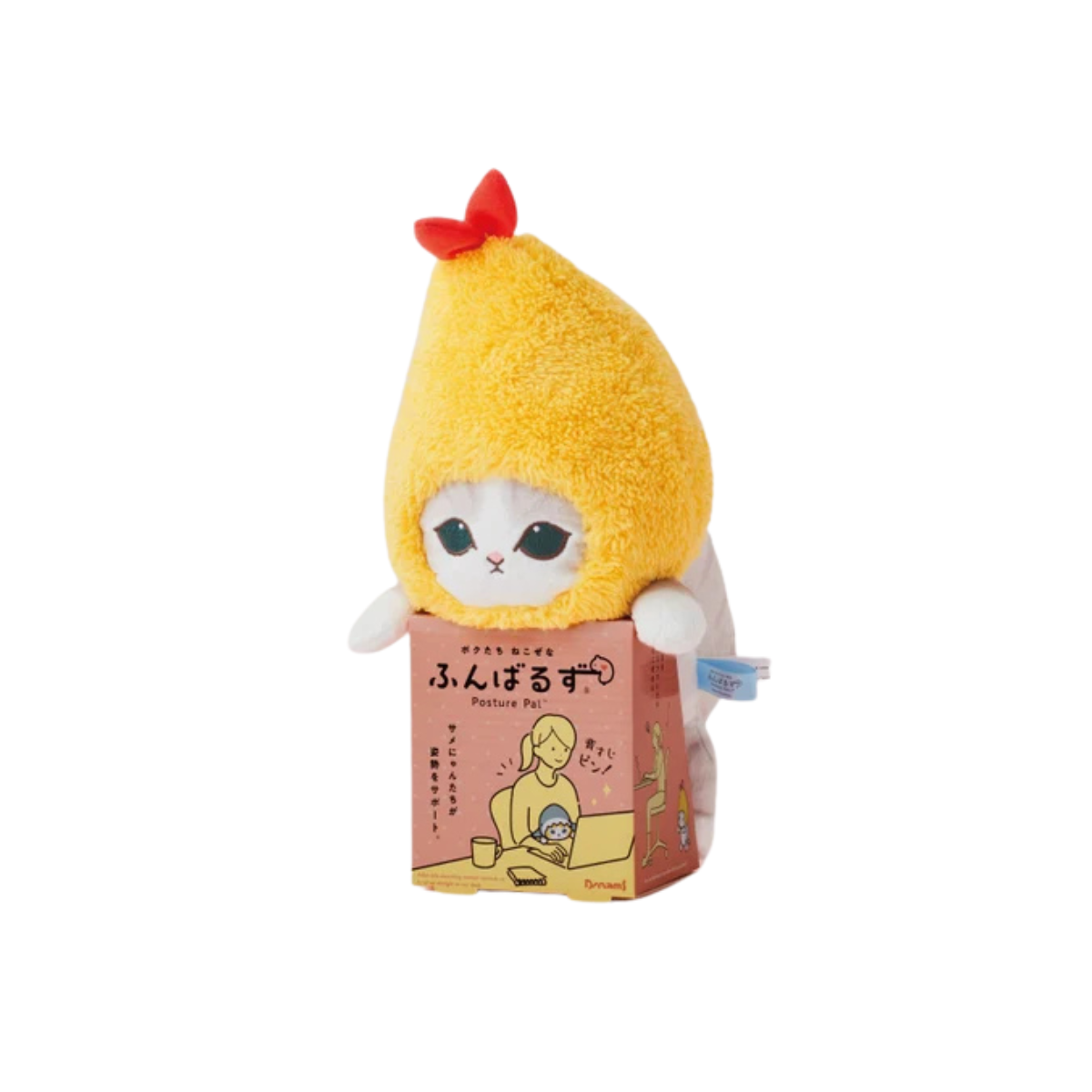 Mofusand Posture Pal Plush – Shark Meow & Shrimp Meow