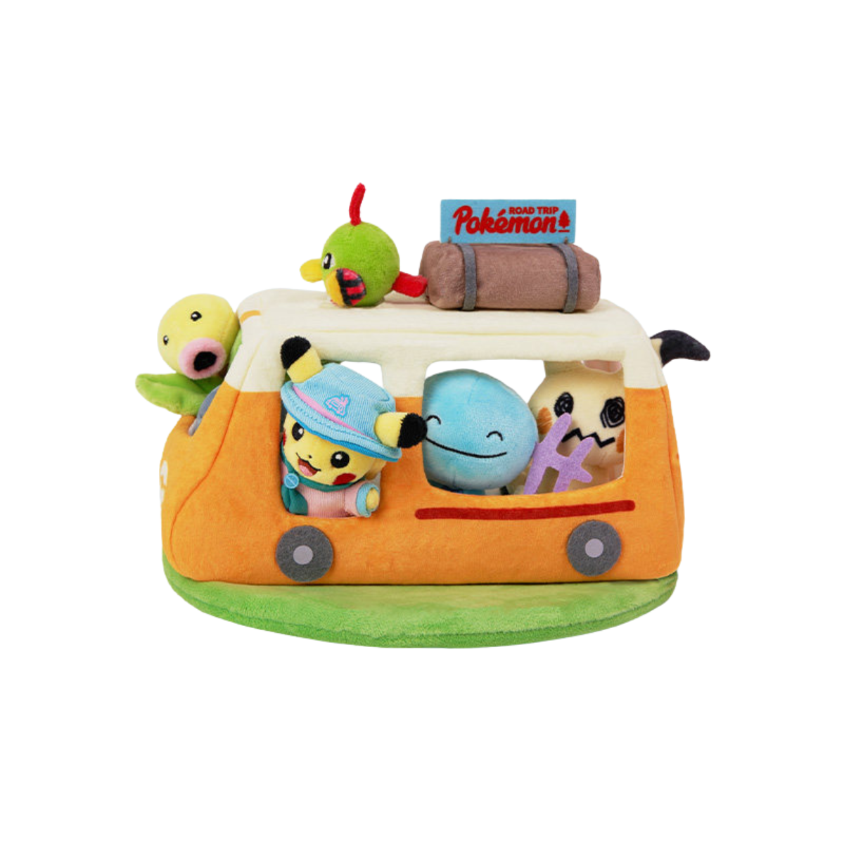 Pokémon ROAD TRIP Series Vol. 2 Plush Bus Set