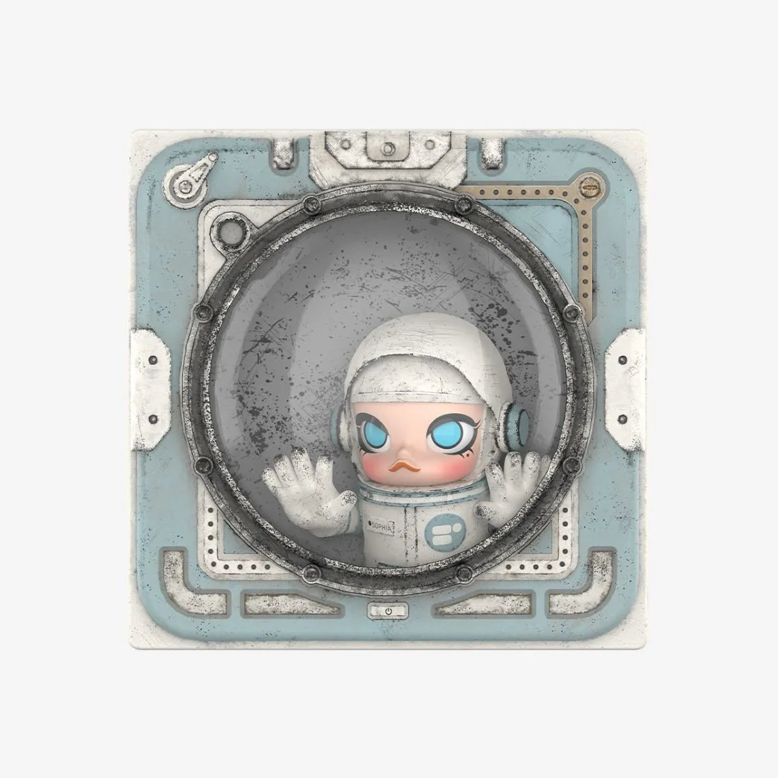 POP MART MEGA SPACE MOLLY Ashley Wood “IN SPACE” 3D Painting