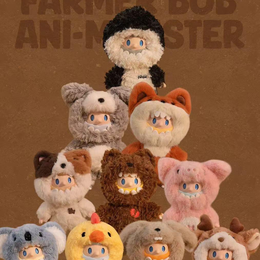 Farmer Bob Ani-Monster Plush Pendant