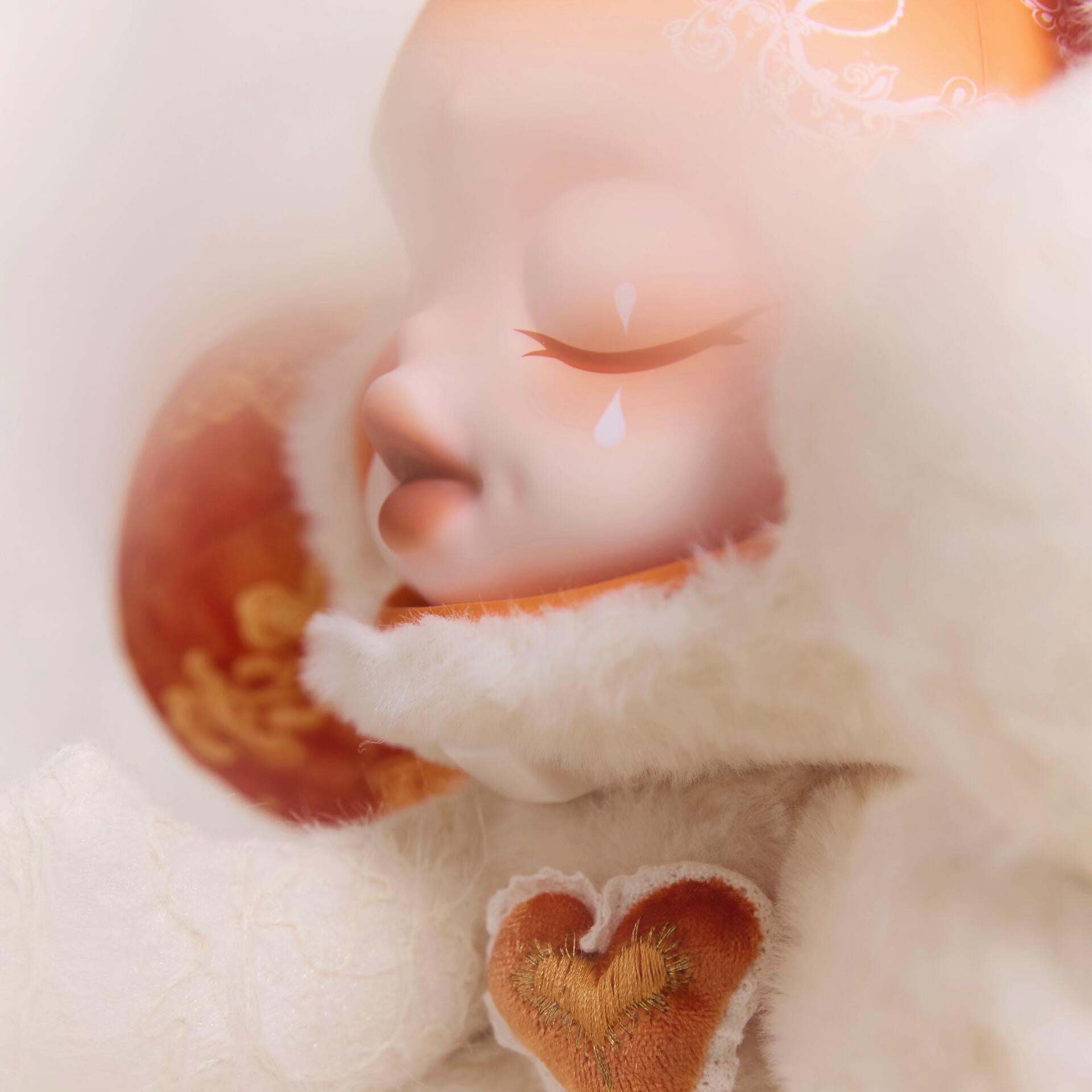 Mega α Skullpanda 400% White Moon