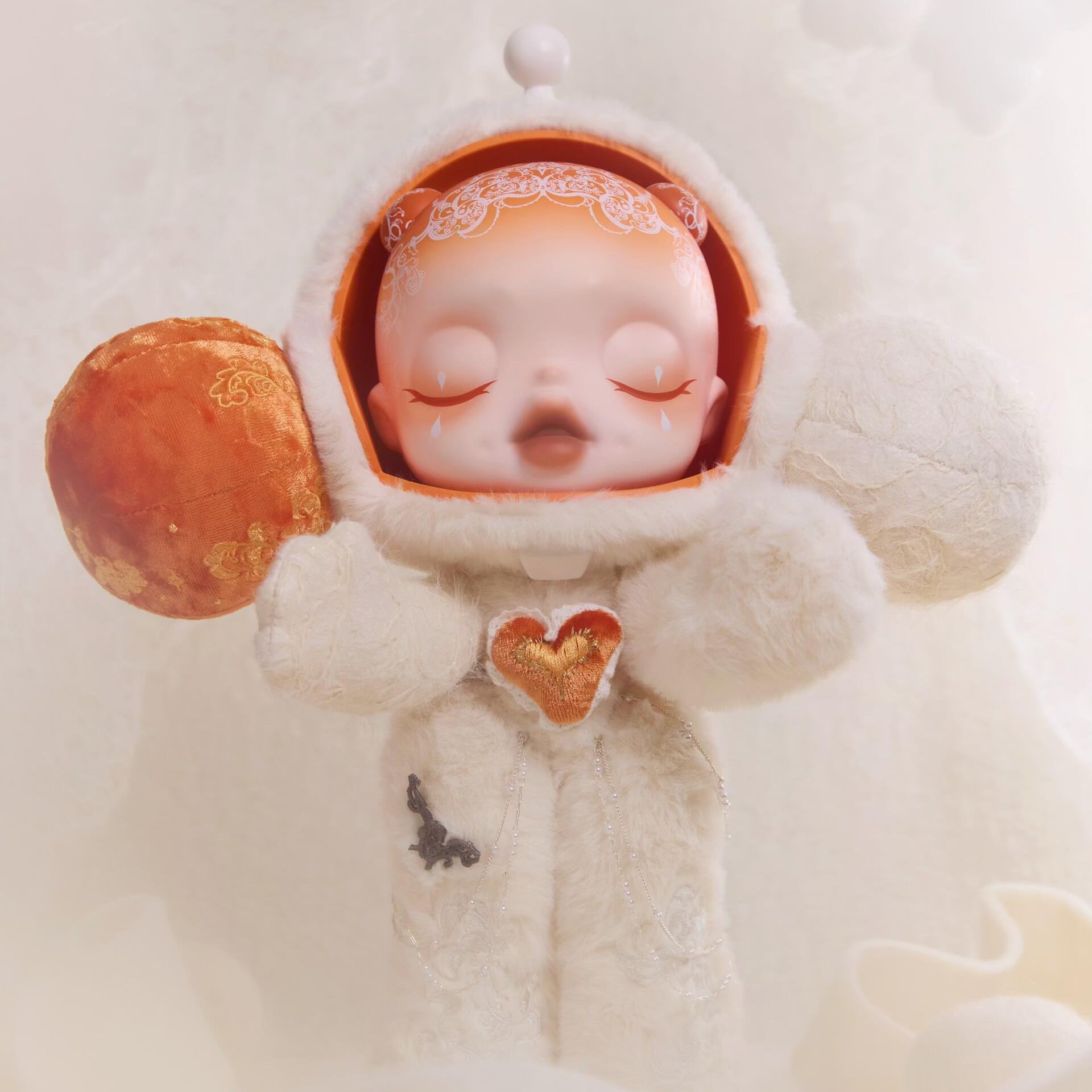 Mega α Skullpanda 400% White Moon