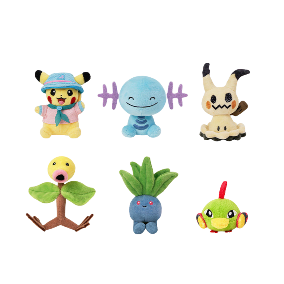 Pokémon ROAD TRIP Series Vol. 2 Plush Bus Set