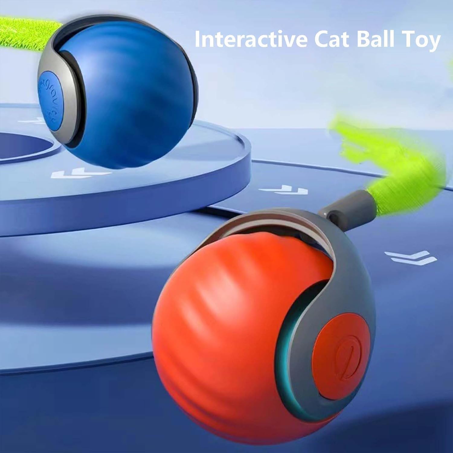 Interactive Cat Ball With Tail