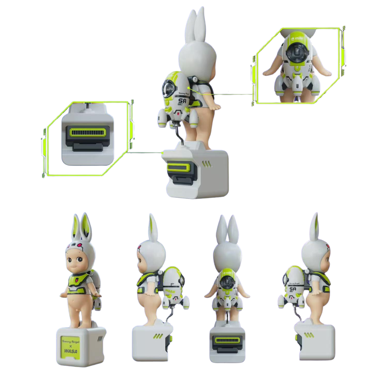 Sonny Angel x Wasa Limited Edition Space Rabbit Series