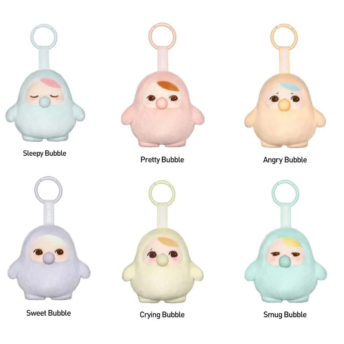 POP MART PUCKY BEANIE BUBBLE UP Series Plush pendant