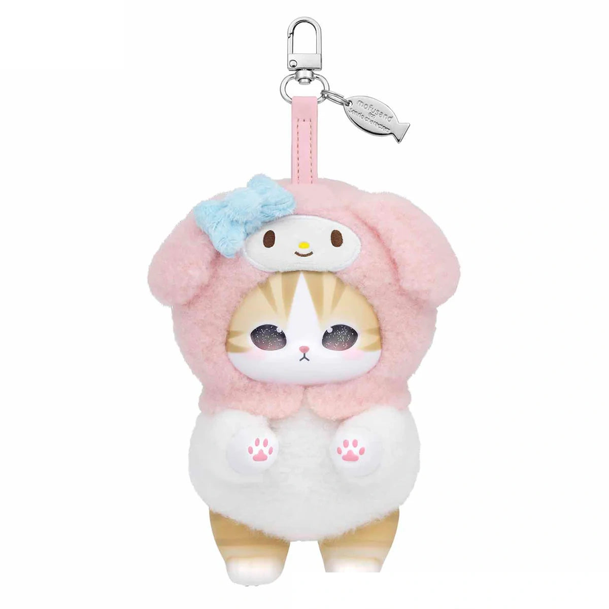 Mofusand x Sanrio Characters Kiramekko Plush Pendant