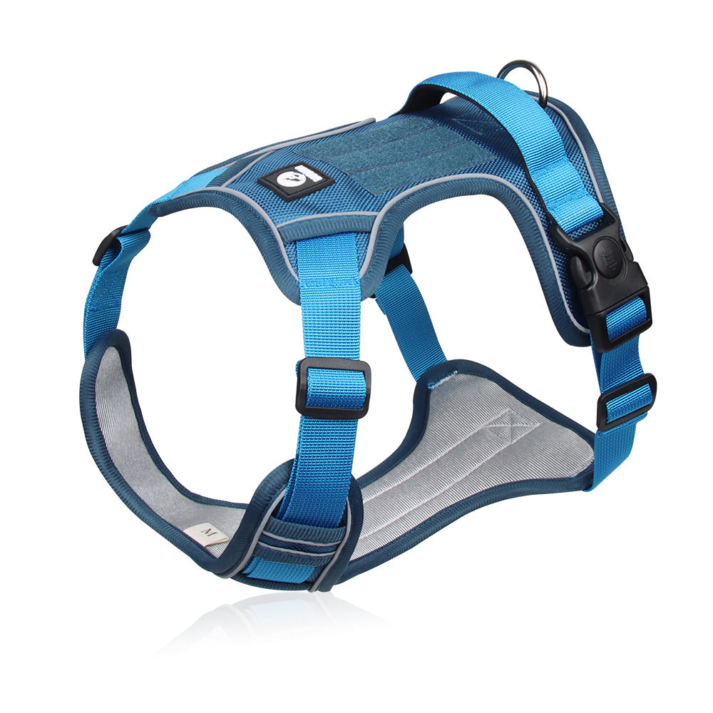 Dog Anti-Bursting Large Dog Chest and Back Harness with Reflective Feature R-H517 - ri-son