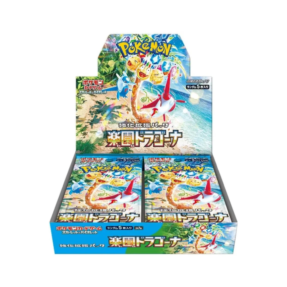 Pokémon TCG Japanese Paradise Dragona Booster Box SV7a