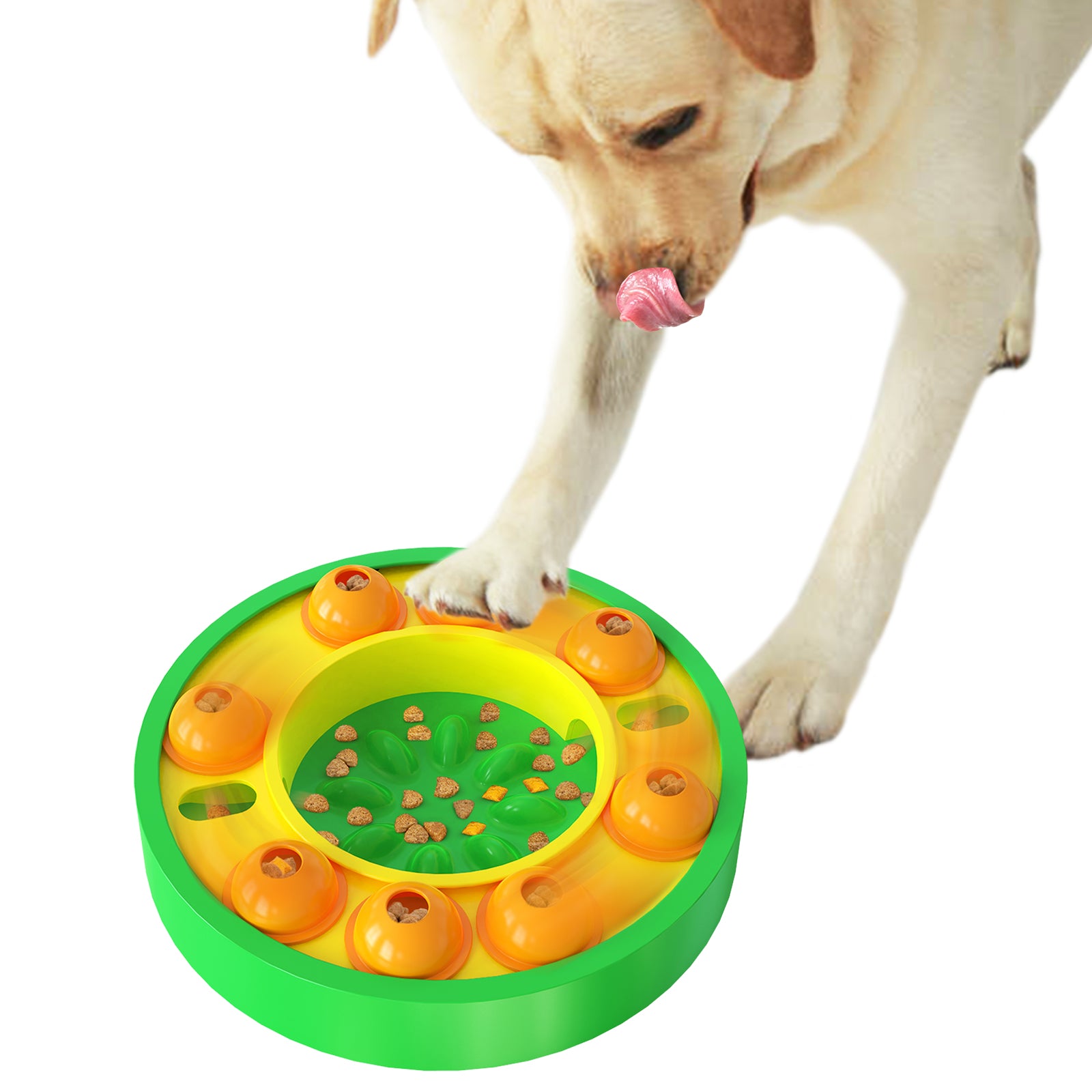 Slow Feeder Dog Bowl for Puzzle Game