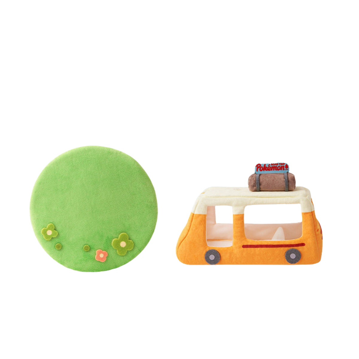 Pokémon ROAD TRIP Series Vol. 2 Plush Bus Set