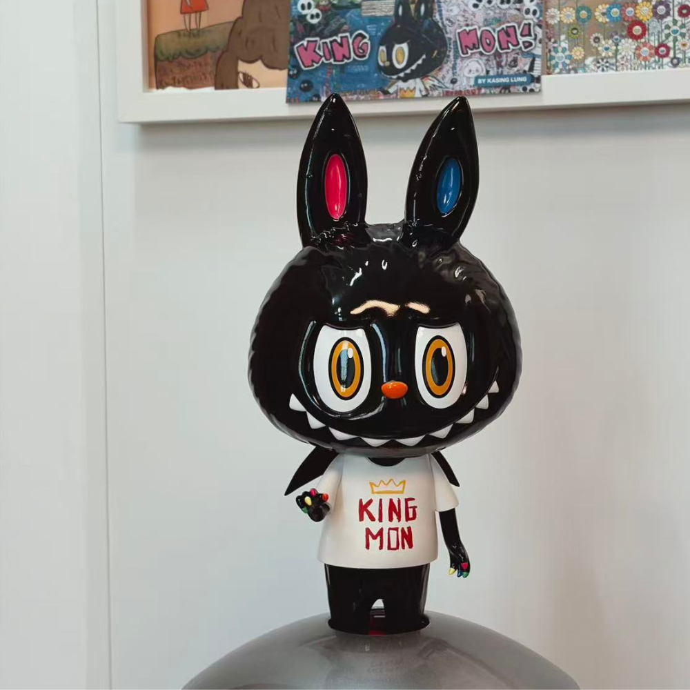 How2work Labubu The Monsters KingMon Vinyl Original( No Card) Figure