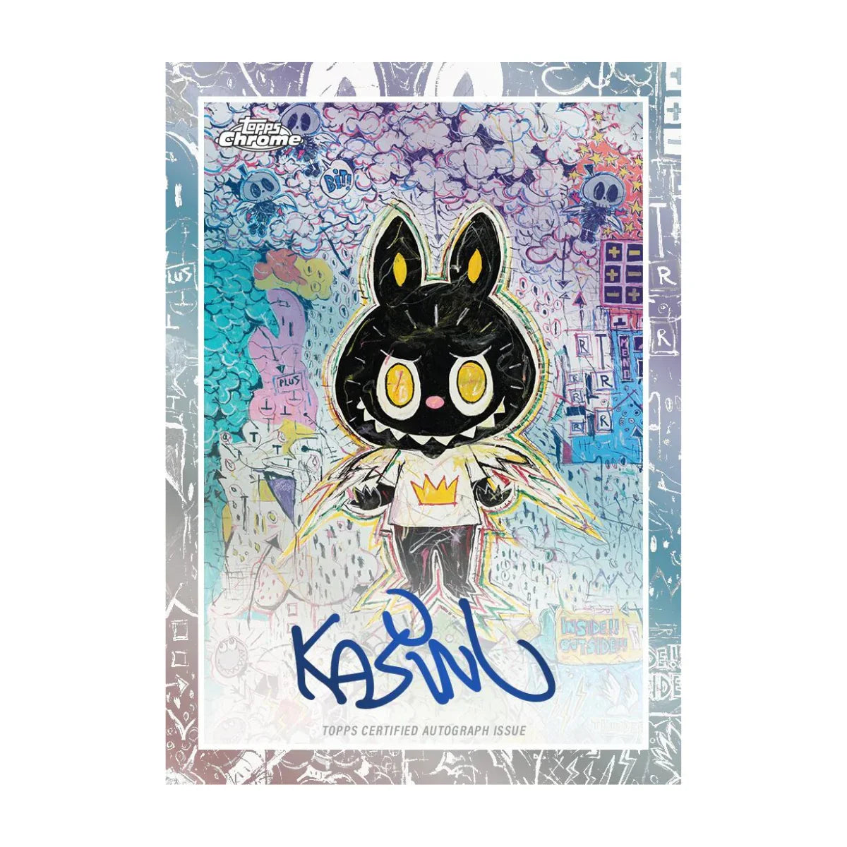 2025 Topps Chrome® Labubu The Monsters 10th Anniversary Box