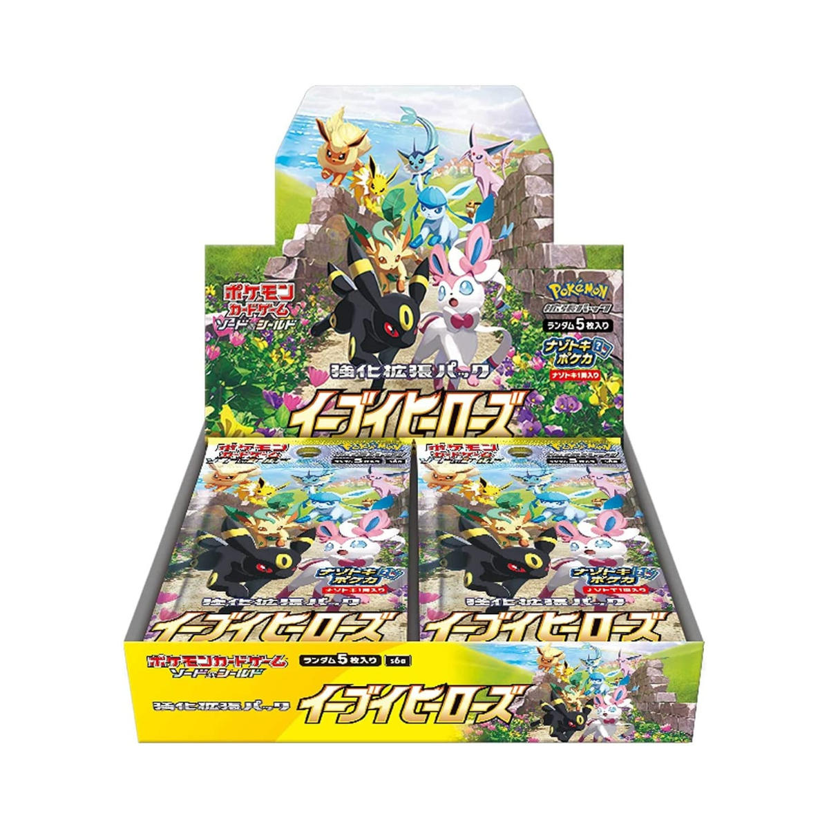 Pokémon TCG Japanese Eevee Heroes Booster Box S6a