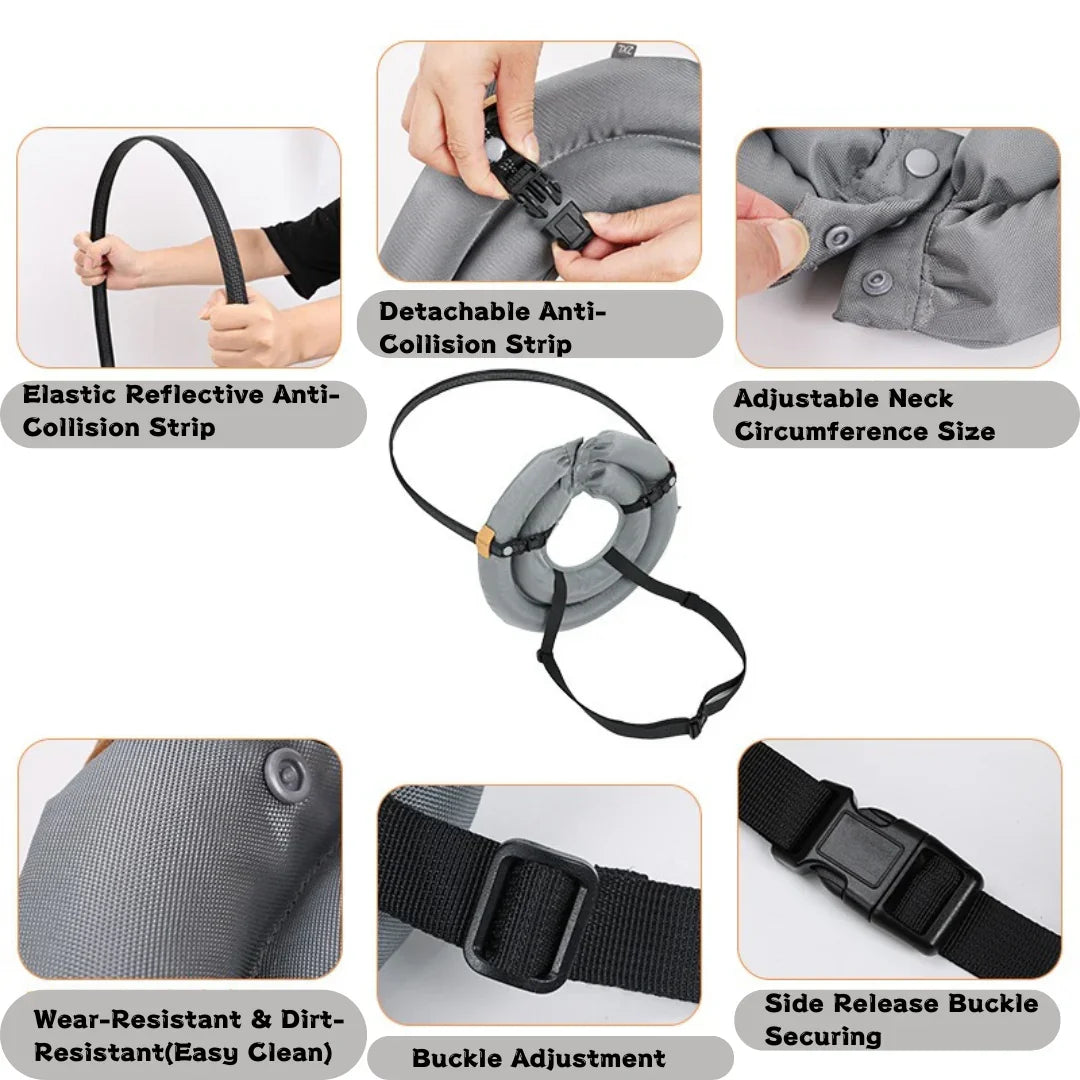 Blind Dog Halo with Detachable Front Bumper