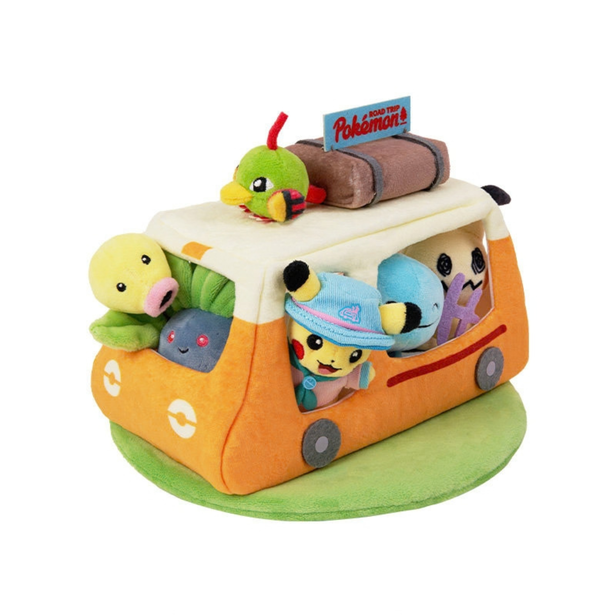 Pokémon ROAD TRIP Series Vol. 2 Plush Bus Set