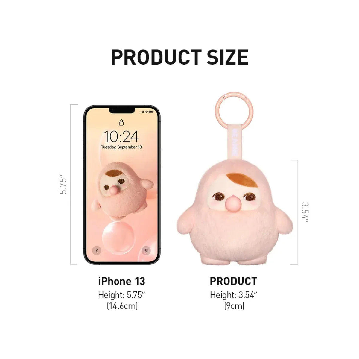 POP MART PUCKY BEANIE BUBBLE UP Series Plush pendant