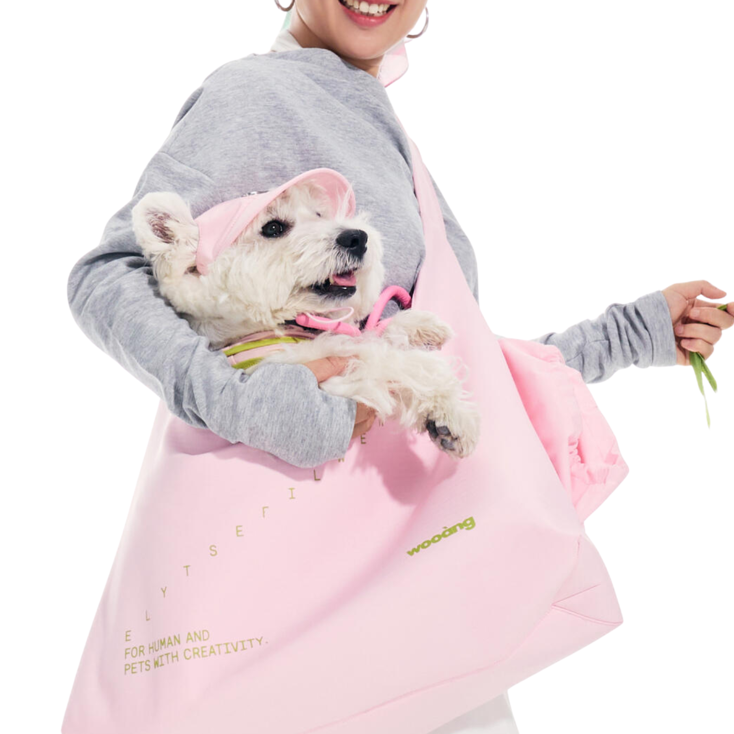 Dual-Use Urban Pet Crossbody Bag