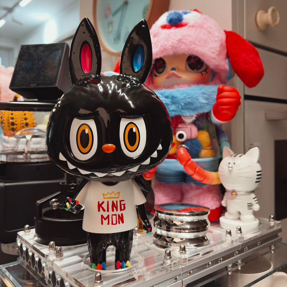How2work Labubu The Monsters KingMon Vinyl Original( No Card) Figure