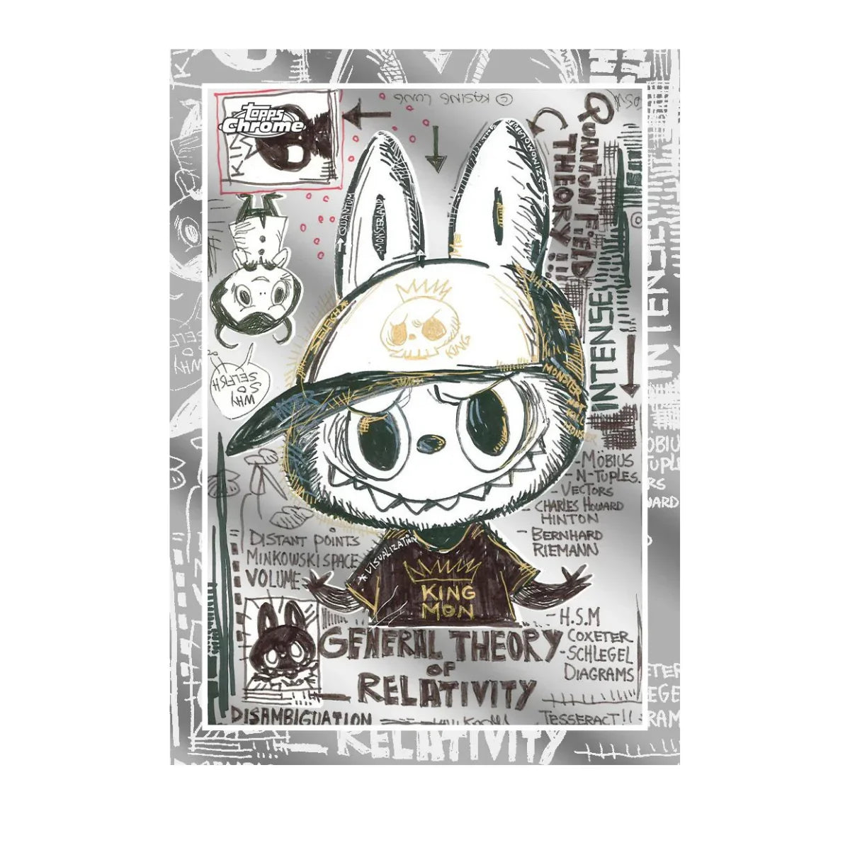 2025 Topps Chrome® Labubu The Monsters 10th Anniversary Box