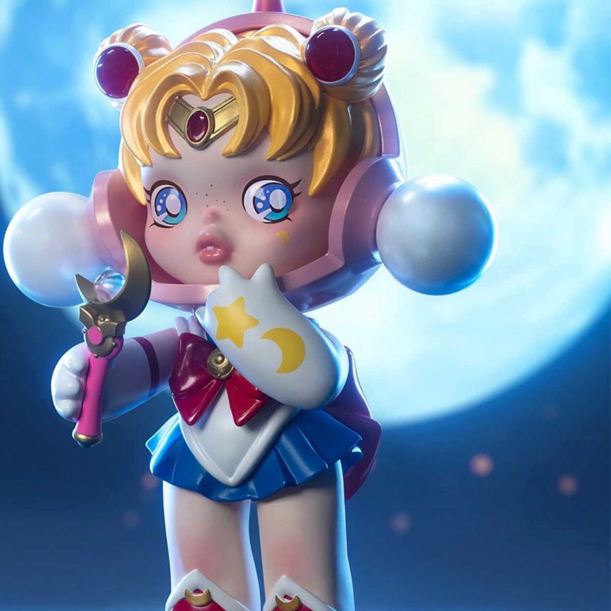 SKULLPANDA x Sailor Moon Figure Limited Collectible Art Toy Gift