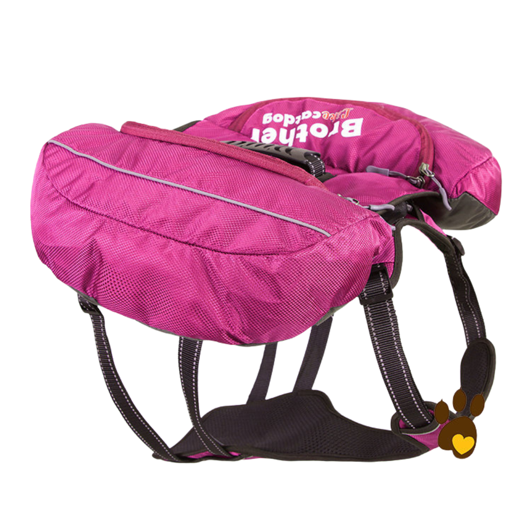 Reflective Dog Saddle Bags with Harness - ri-son