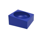Blue Square Bowl(+free stainless steel bowl)