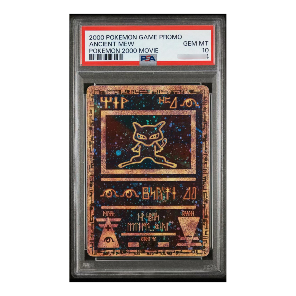 2000 Pokémon The Movie Promo Ancient Mew – PSA 10 GEM MINT
