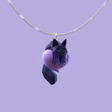 Necklace(925 Sterling Silver Plated with White Gold)