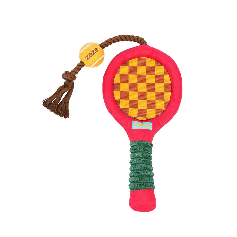 Tennis Racket Rope Dog Toy