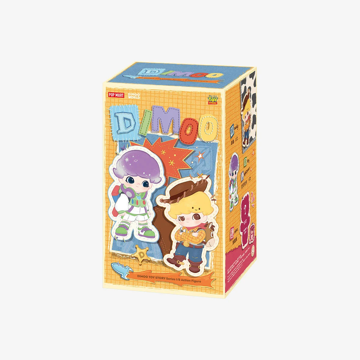 POP MART DIMOO Toy Story Series 1/8 Action Figure Blind Box
