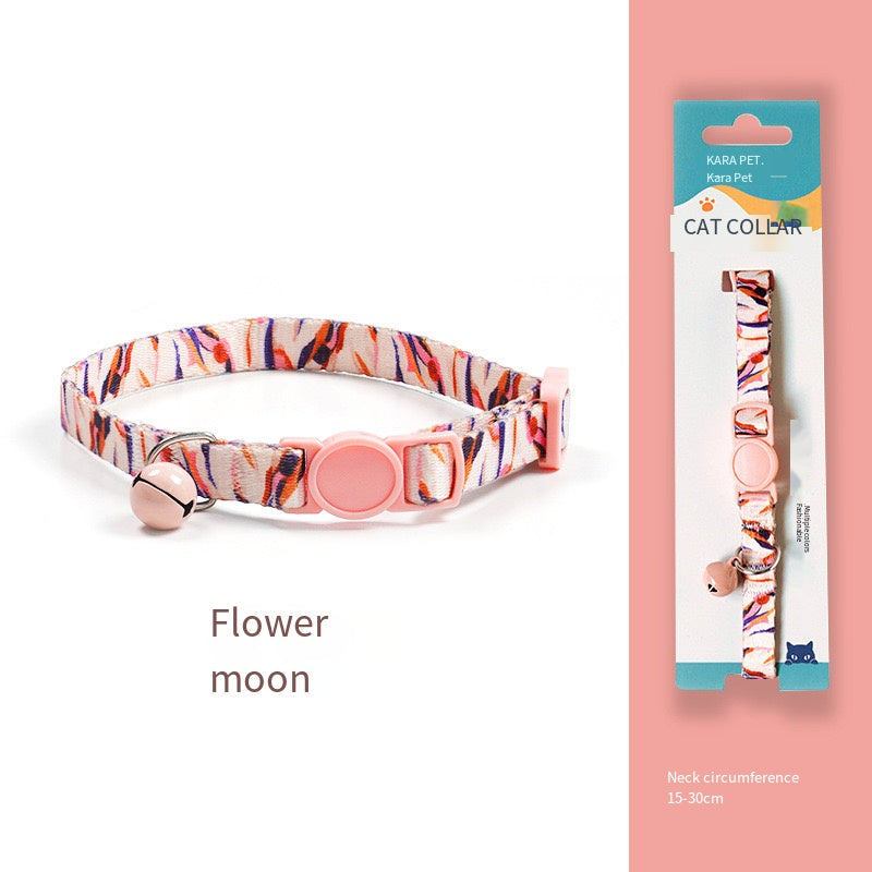 Fairy Land Fabric Color Cat Collars