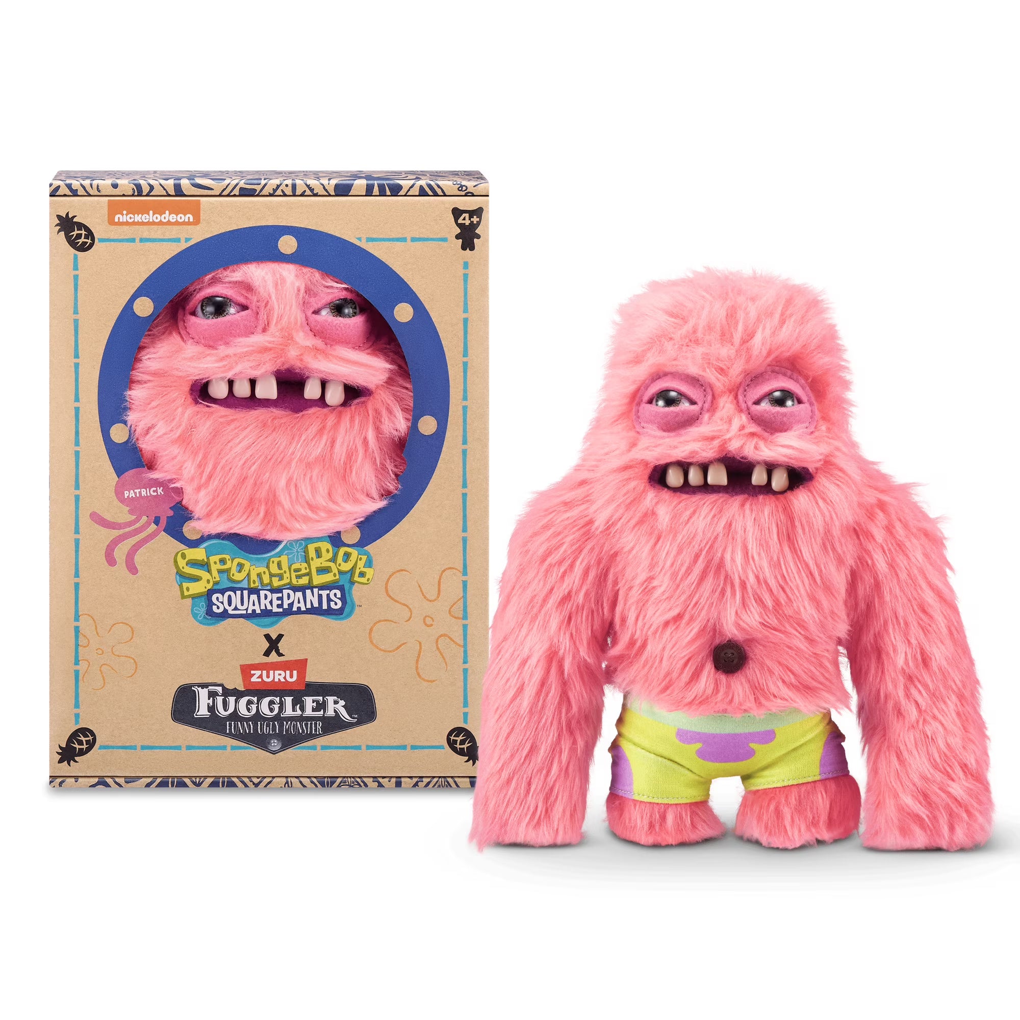 Fuggler x SpongeBob Series Plush Pendant