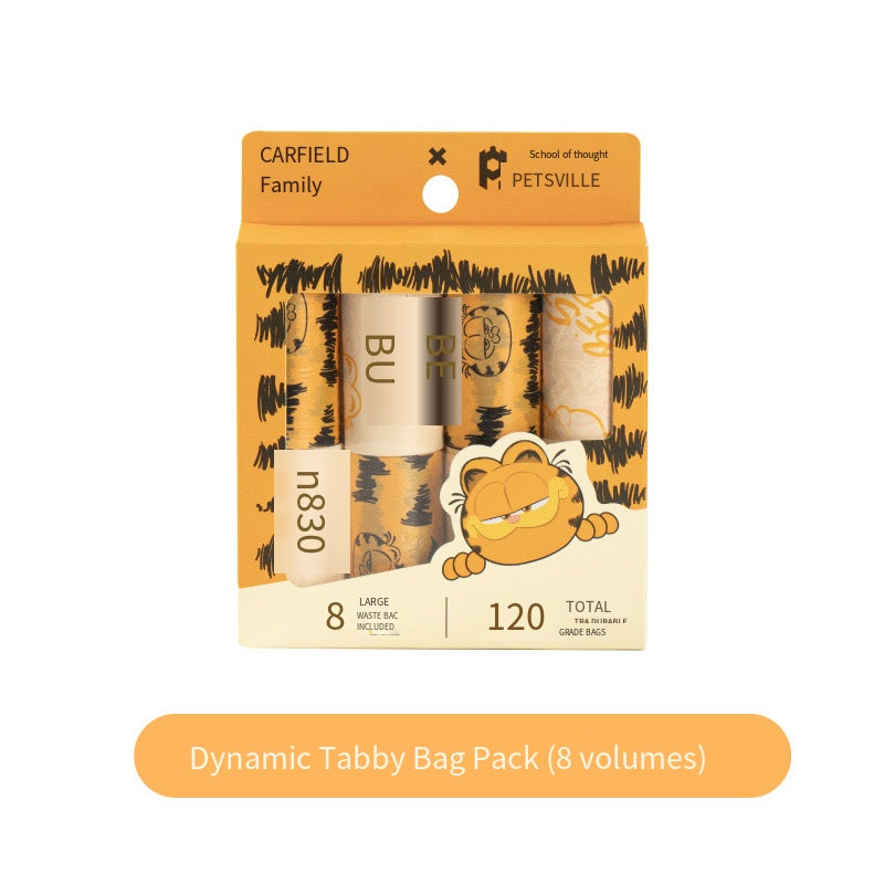 Garfield Series Dog Poop Bag Holder + Poop Bags