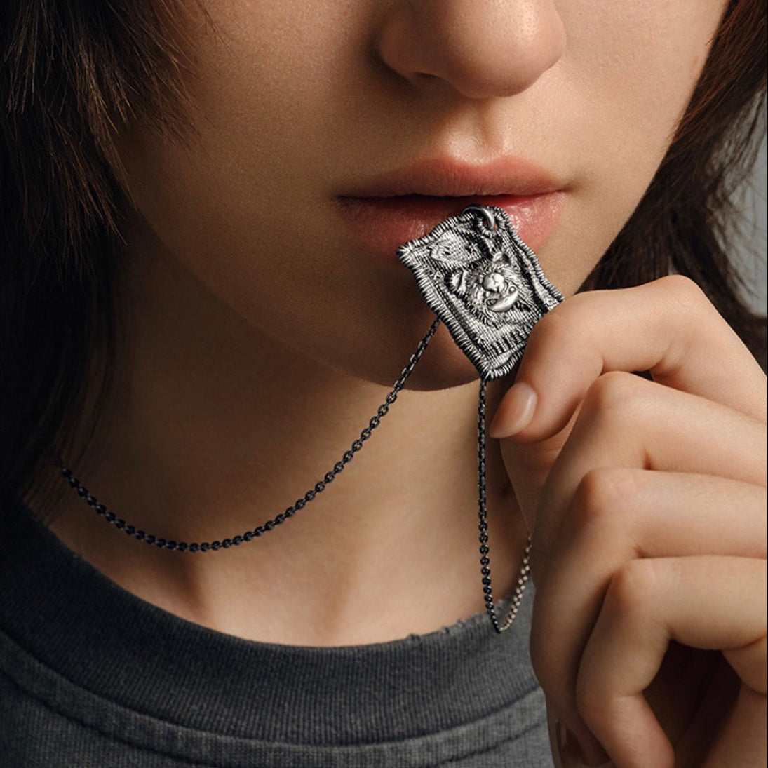 HIRONO Fight for Joy Totem Necklace