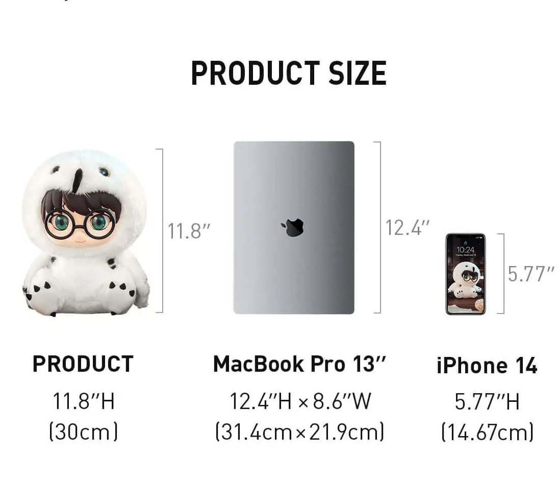 Harry Potter PVC Stuffed Toy Bubo Scandiaca