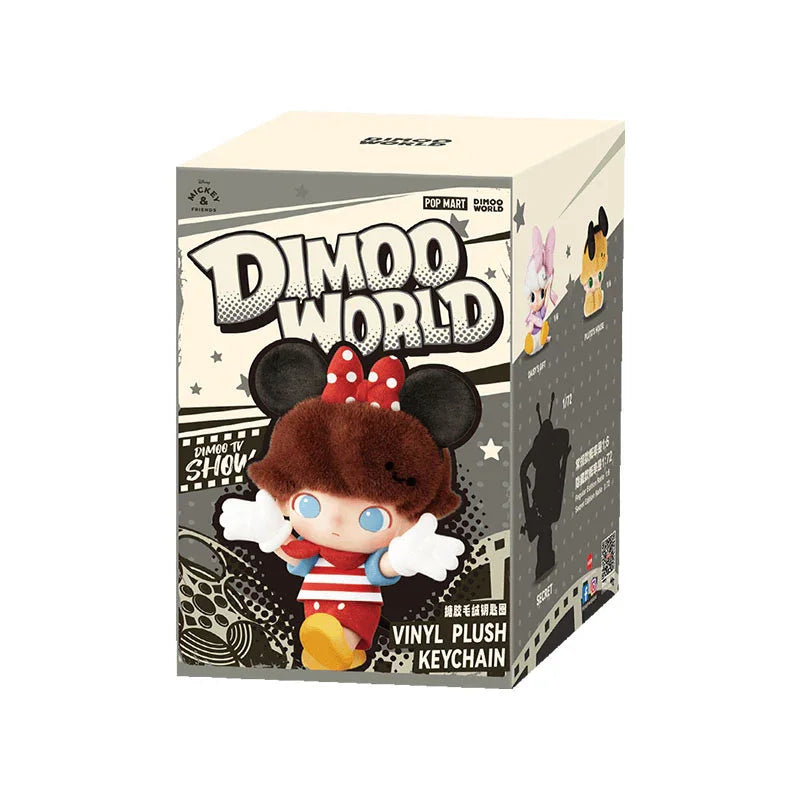 DIMOO WORLD  x DISNEY Series-Vinyl Plush Key Chain Blind Box