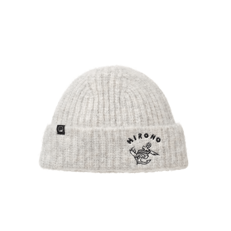 Hirono Living Wild Sea Polar Song Graphic Patch Beanie