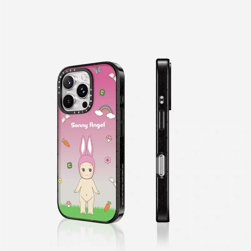 Sonny Angel x CASETiFY Wild Haven Rabbit Phone Case – Pink