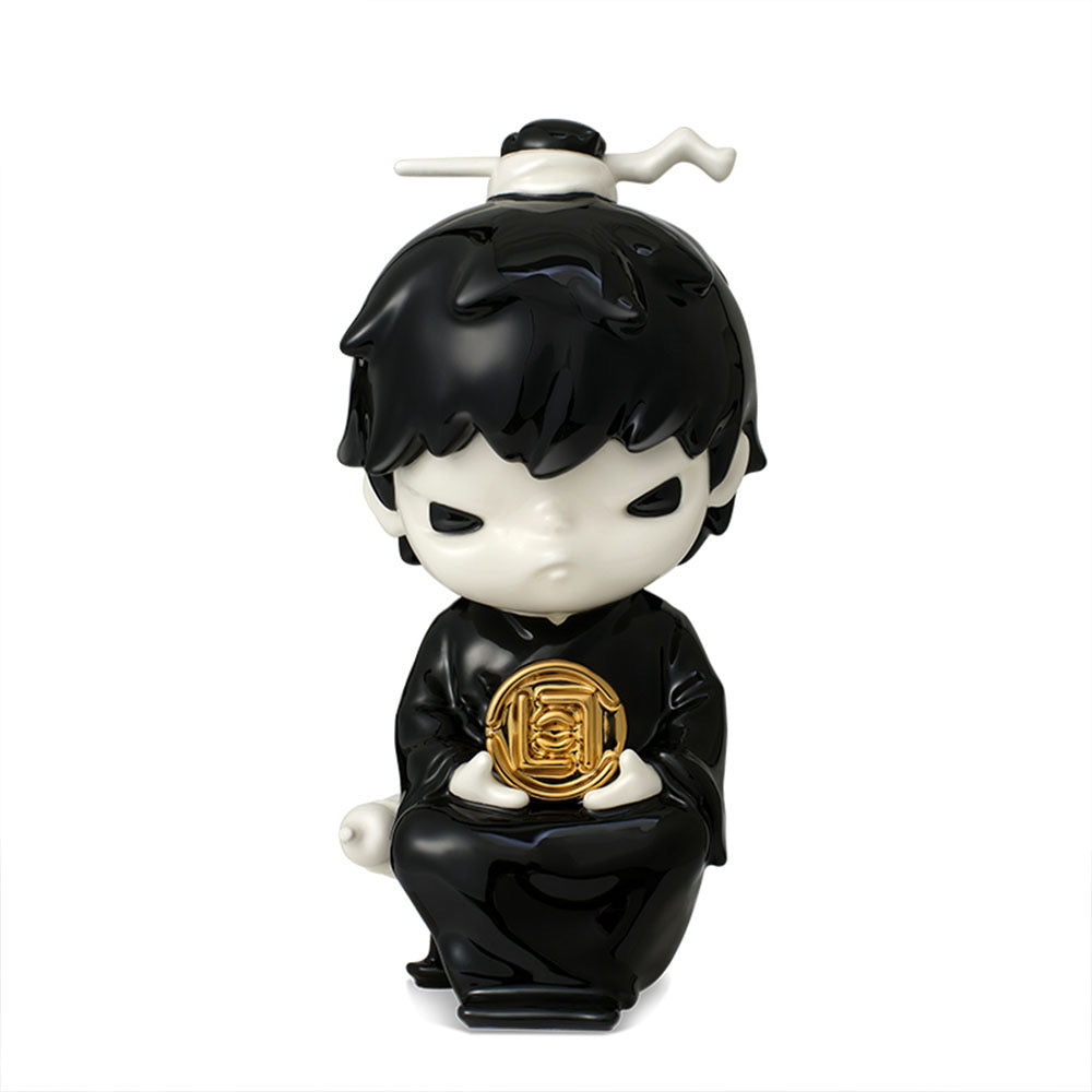 Hirono x Clot Yin Yang Black Incense Burner Ceramic Figure