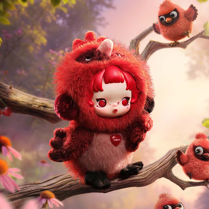 Hirono Dear Birds Plush Pendant Blind Box Series